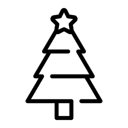 Ёлка 2D - новогодний реквизит